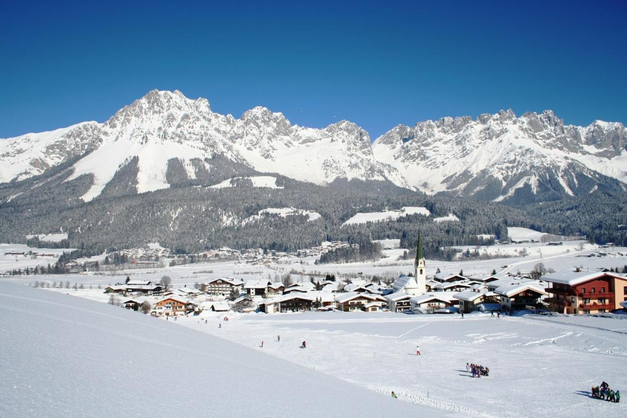 Pension Und Appartements Hartkaiser Элльмау Экстерьер фото
